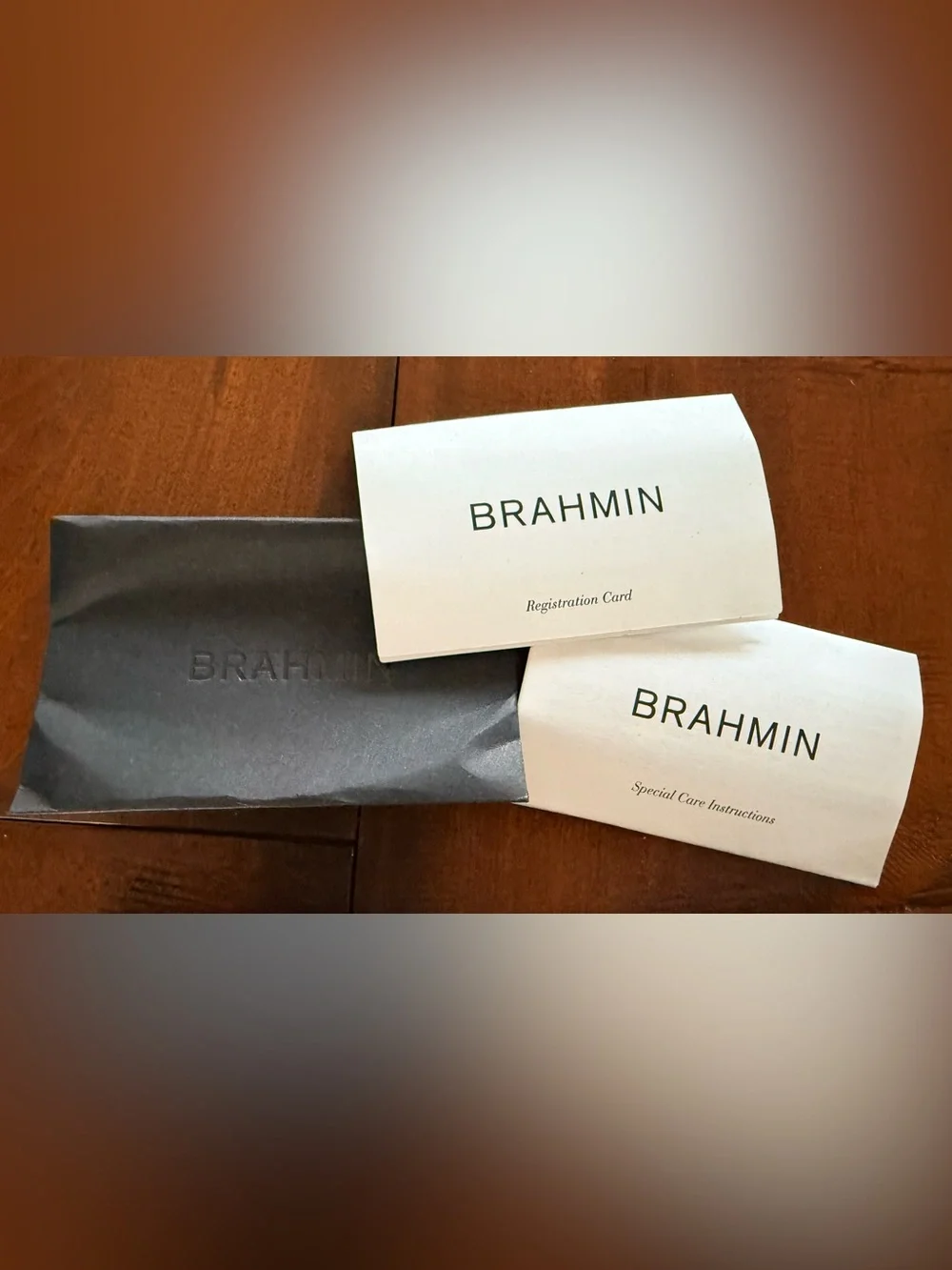 Brahmin shimmering metallic